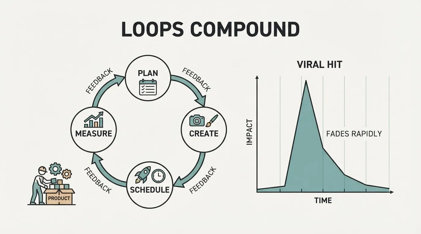 Why Virality Fails B2B SaaS Organic Growth
